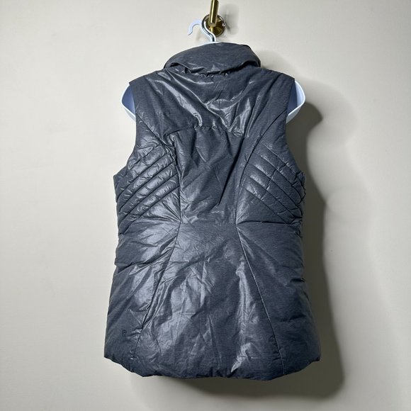 C9 by Champion Charcoal Grey Full Zip Puffer Vest Women's Medium - Picture 3 of 5